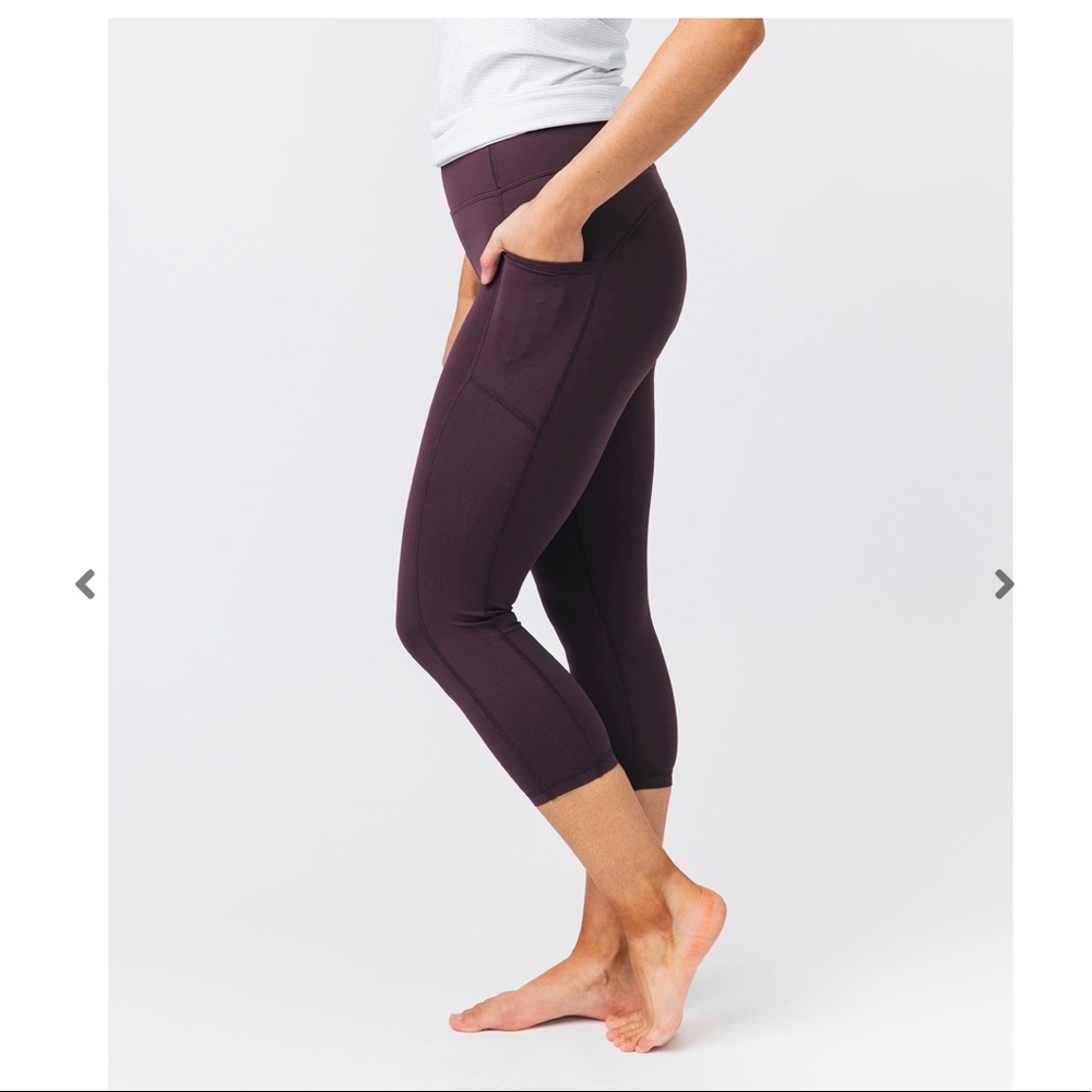 Wine pocket brilliant high rise Capri 20” NWT